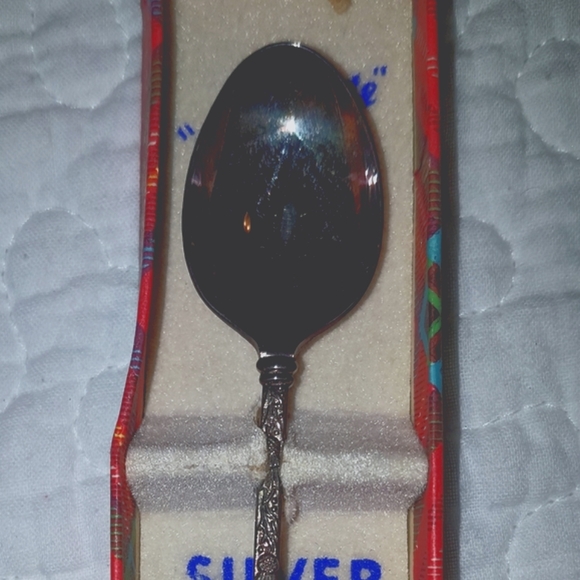 Silver plated collectors spoon - Picture 2 of 3